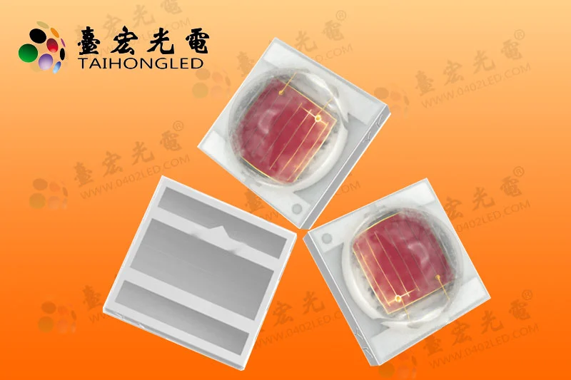 大功率灯珠-3535陶瓷-红光1-3W-700mA-620-630NM-贴片LED-800-533
