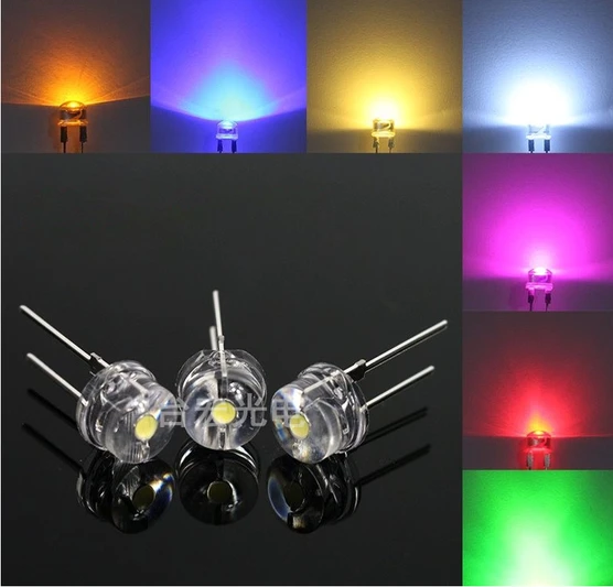 草帽灯珠和led灯的区别